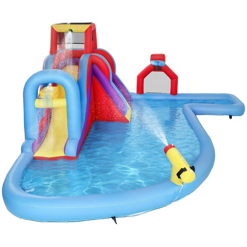 Castelo Insuflável Aquático Tecido Oxford AIYAPLAY