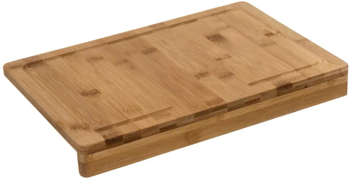 Tábua de corte em bambu com rebordo