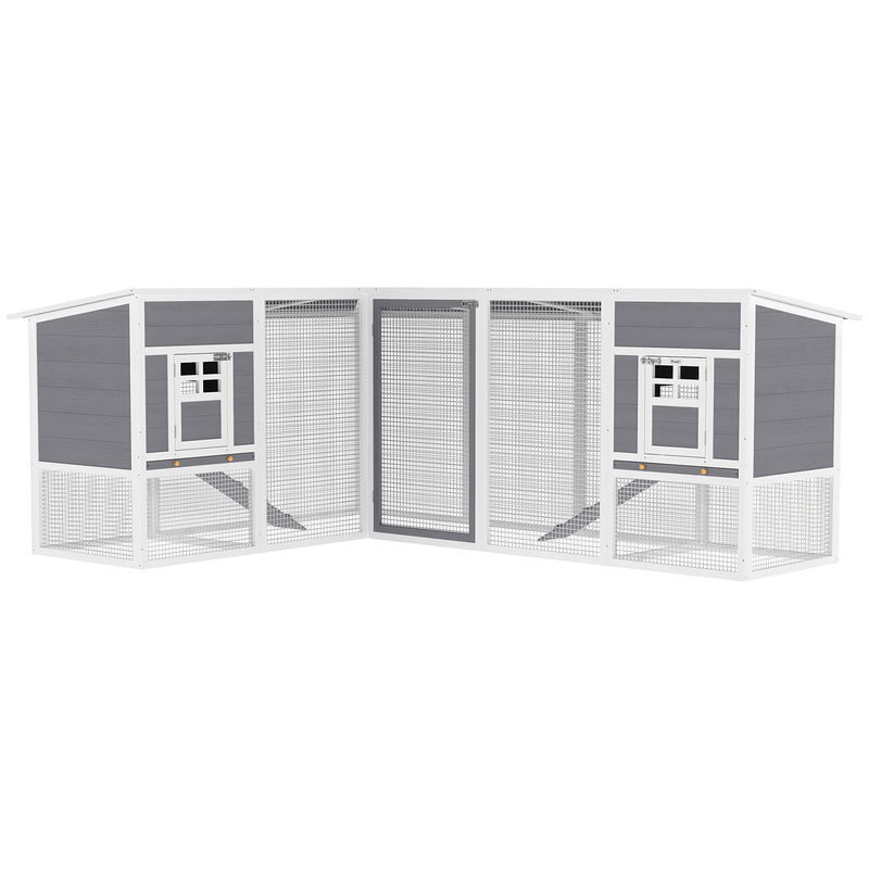 Galinheiro Madeira de Abeto, PET PawHut