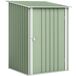 Abrigo de Jardim Aço Galvanizado Outsunny Abrigo de Jardim Aço Galvanizado Outsunny Verde