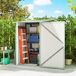 Abrigo de Jardim Aço Galvanizado Outsunny Abrigo de Jardim Aço Galvanizado Outsunny Verde