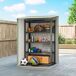 Abrigo de Jardim Aço Galvanizado Outsunny Abrigo de Jardim Aço Galvanizado Outsunny Verde
