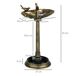 Banho para Pássaros PP Outsunny Banho para Pássaros PP Outsunny Castanho
