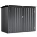 Abrigo para Contentores de Lixo Aço Galvanizado Outsunny Abrigo para Contentores de Lixo Aço Galvanizado Outsunny Cinza