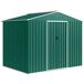 Abrigo de Jardim Aço galvanizado Outsunny Abrigo de Jardim Aço galvanizado Outsunny Verde