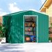 Abrigo de Jardim Aço galvanizado Outsunny Abrigo de Jardim Aço galvanizado Outsunny Verde