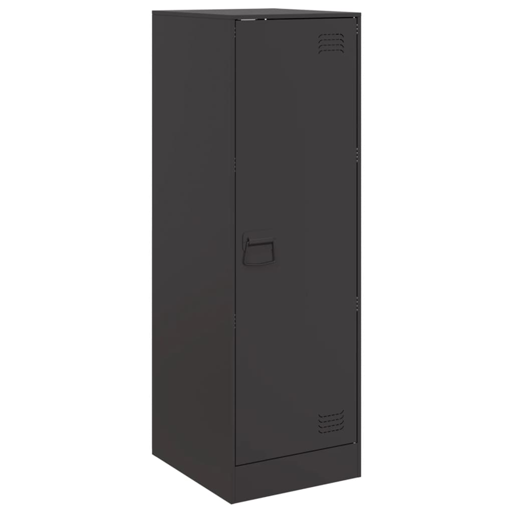 Aparador - bufete - móvei de apoio 34,5x39x107 cm aço preto pt2330