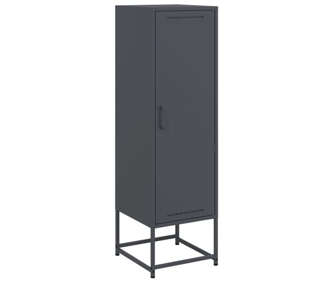 Aparador - bufete - móvei de apoio alto 36x39x123 cm aço antracite pt2239