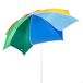 Aktive Beach Guarda-sol de praia reclinável com proteção UV50 180x180 Aktive Beach Guarda-sol de praia reclinável com proteção UV50 180x180 Multicor