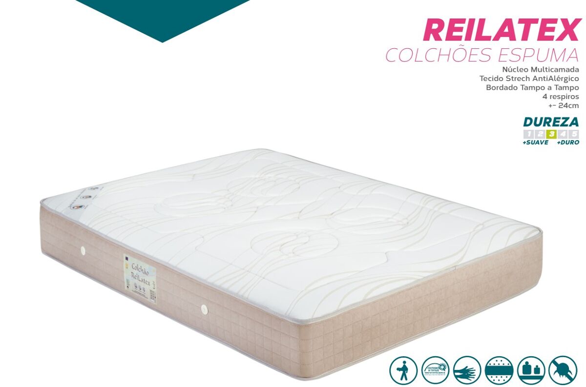 COLCHÃO VISCOELÁSTICO TOPLATEX ENROLÁVEL
