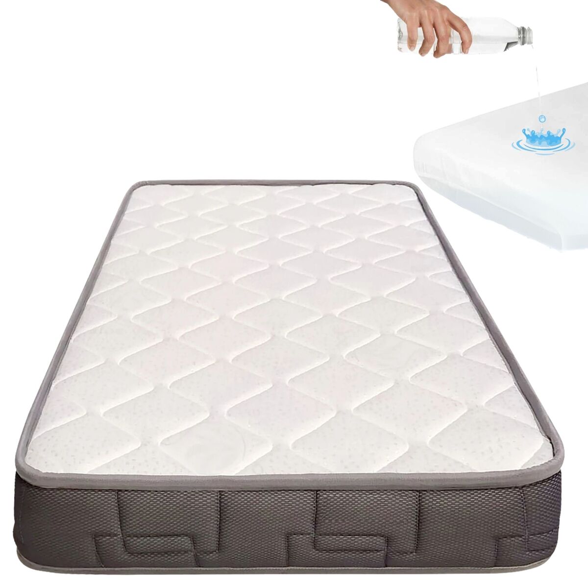 Colchão de maxi berço Morfeo HR para bebé + Protetor de colchão