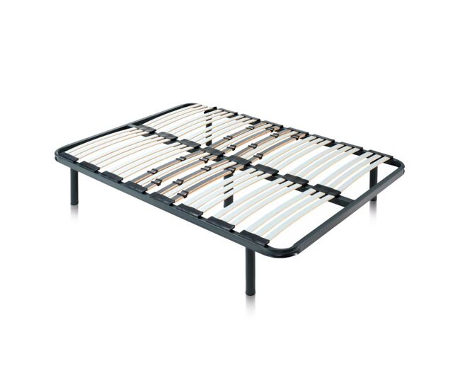 Base de cama de ripas rx diamond 105x190 cm