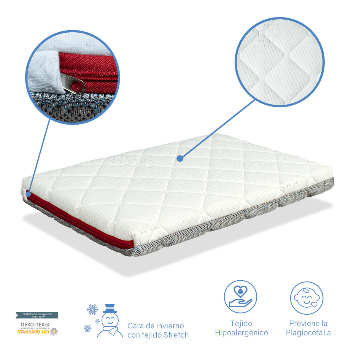 Colchão bebê MINI COT MINI DUO BABY