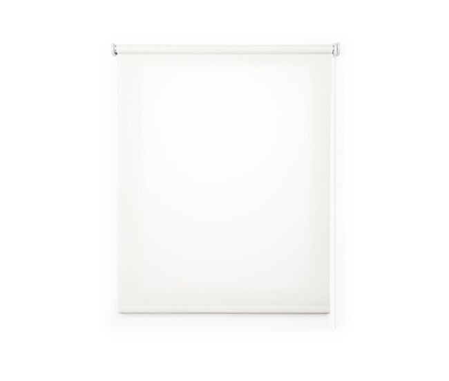 Estore de rolo translúcida transparente branco 140 x 180 cm