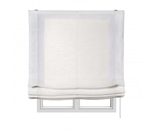 Estores de rolo sem varetas, estore translúcido transparente branco 150 x 250 cm