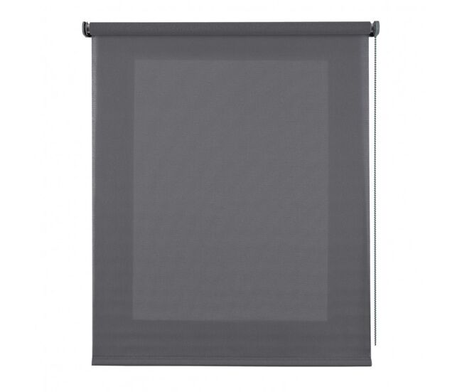 Estores translúcidos estore de rolo para janelas cinza 180x180 cm