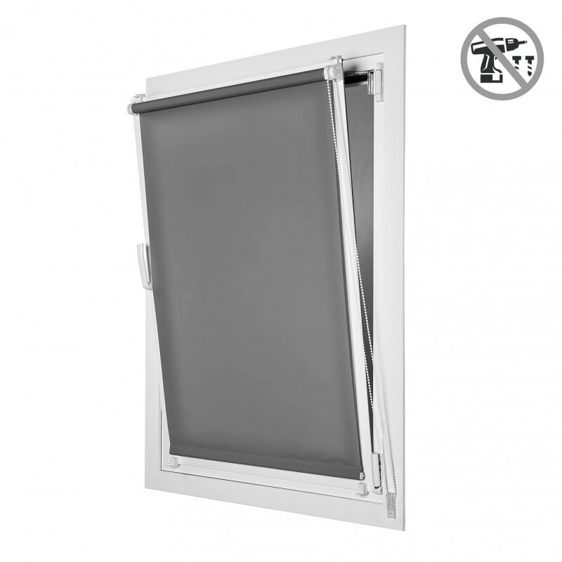 Estores Translúcidos EasyFix, estore de rolo instalação sem furar