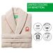 Benetton 360 GSM 100% algodão Benetton 360 GSM 100% algodão Bege