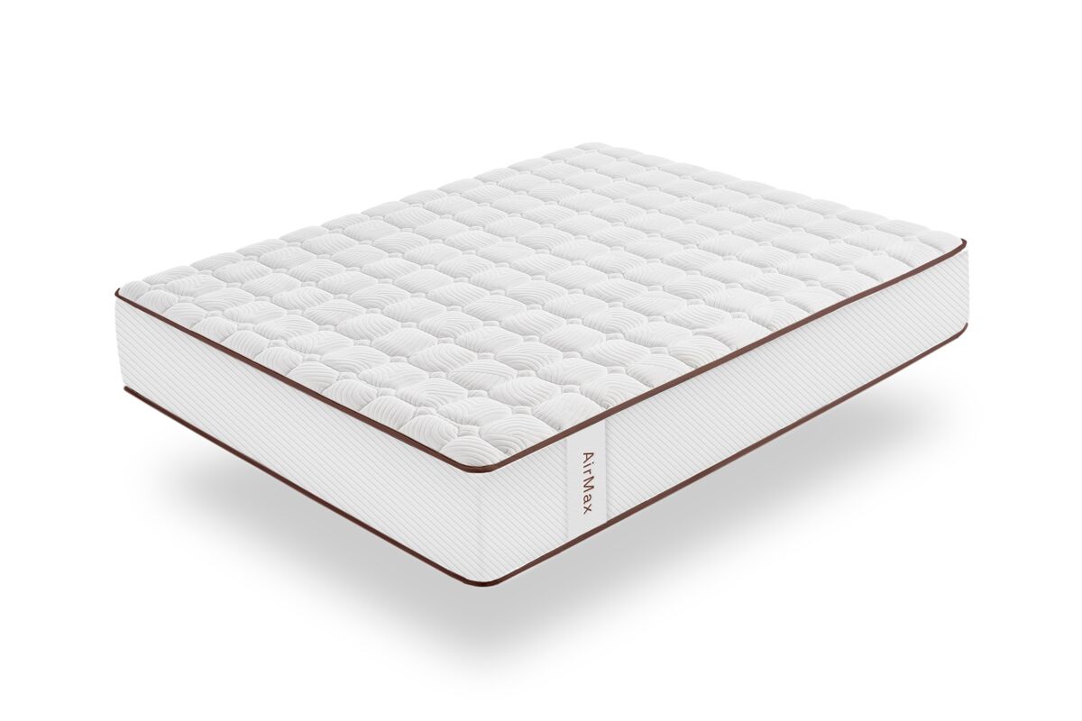 Colchão viscoelástico air max branco 27 cm - 70x190 cm - moonia
