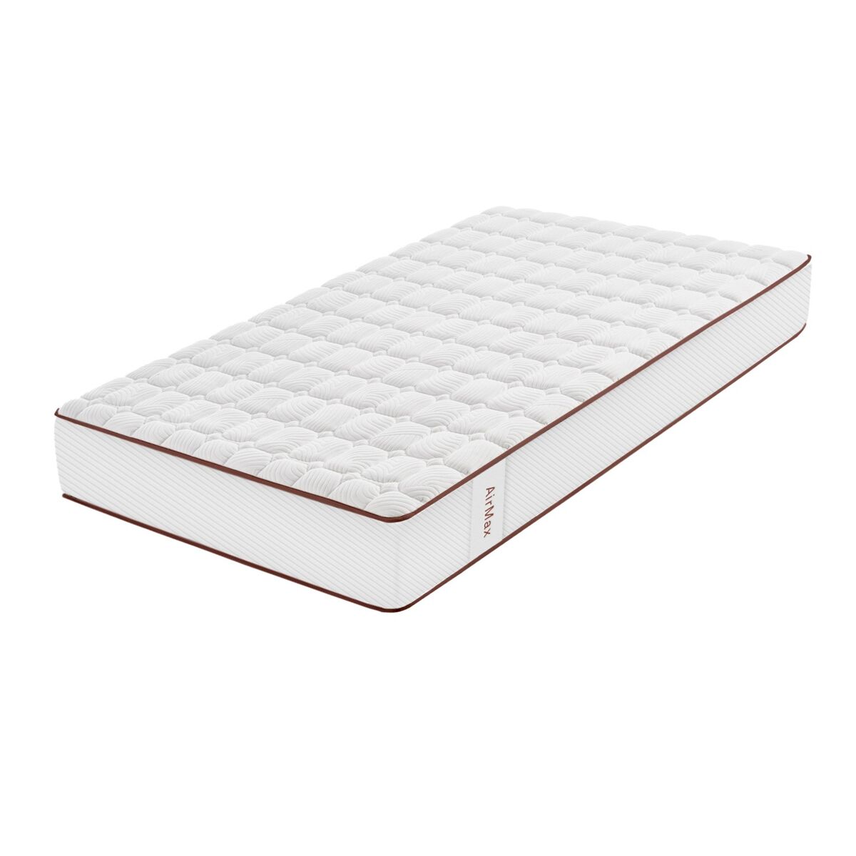 Colchão viscoelástico air max branco 30 cm - 110x180 cm - moonia