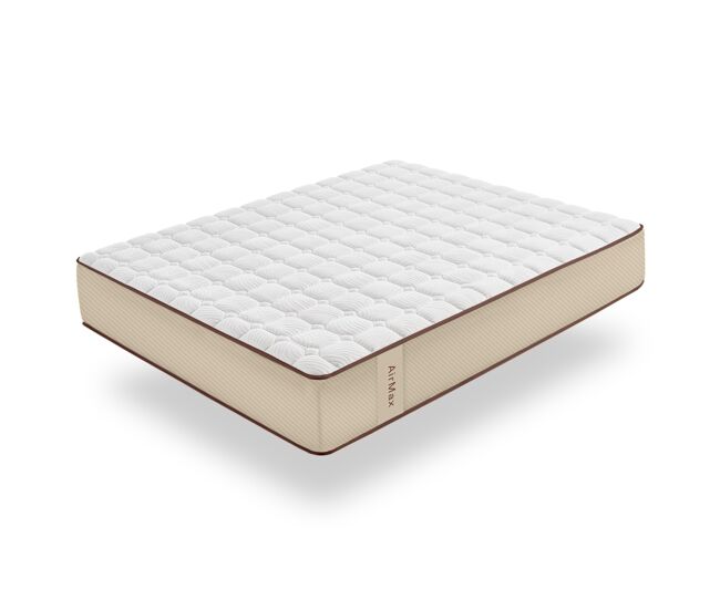 Colchão viscoelástico air max castanho 21 cm - 160x190 cm - moonia