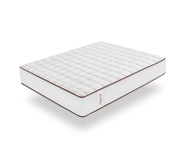 Colchão viscoelástico air max branco 21 cm - 90x200 cm - moonia