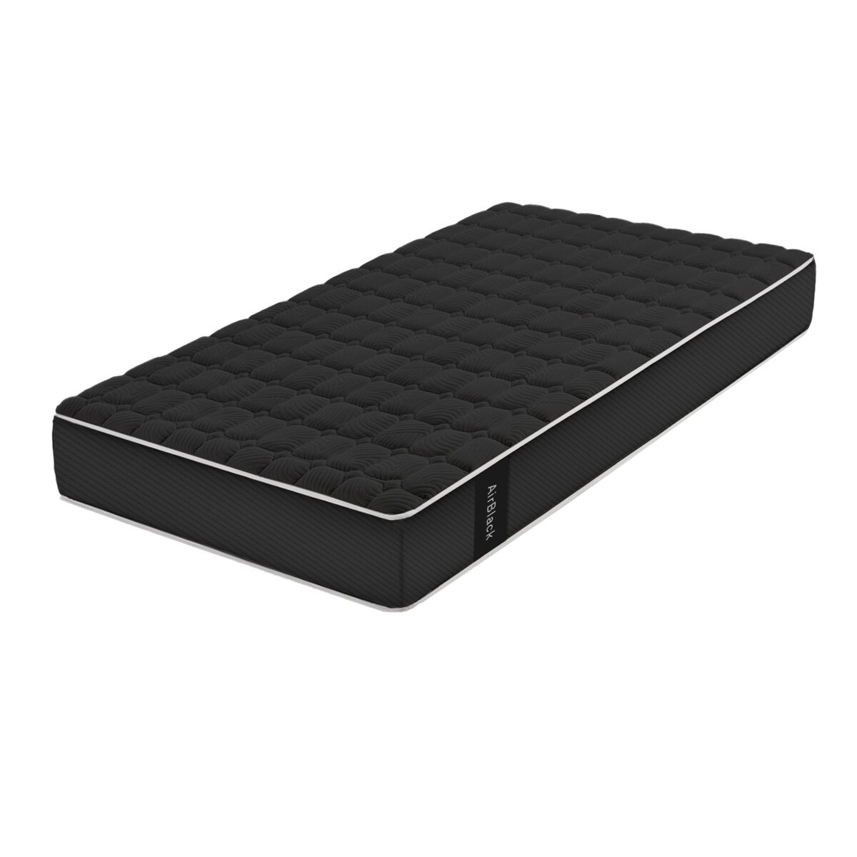 Colchão viscoelástico air black - 90x200 cm - moonia