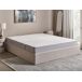 Beliani Colchão duplo de média firmeza FANTASY Beliani Colchão duplo de média firmeza FANTASY Branco/cinza