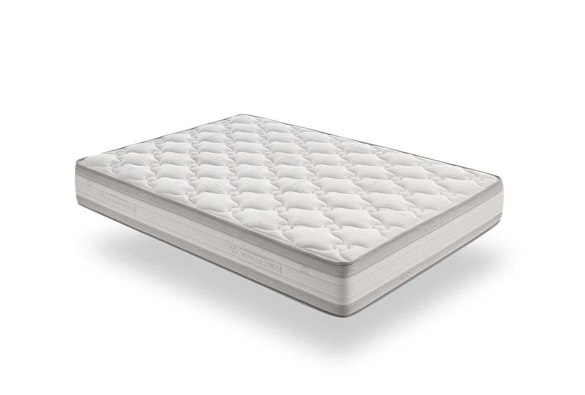 Colchón viscoelástico luxury turmalina 120x180 altura 25cm +/-2 cara superior 4 cms de viscoelásticoelastica + supersoft