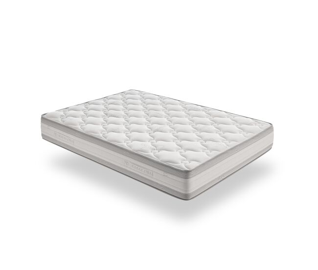 Colchón viscoelástico luxury turmalina 120x180 altura 25cm +/-2 cara superior 4 cms de viscoelásticoelastica + supersoft