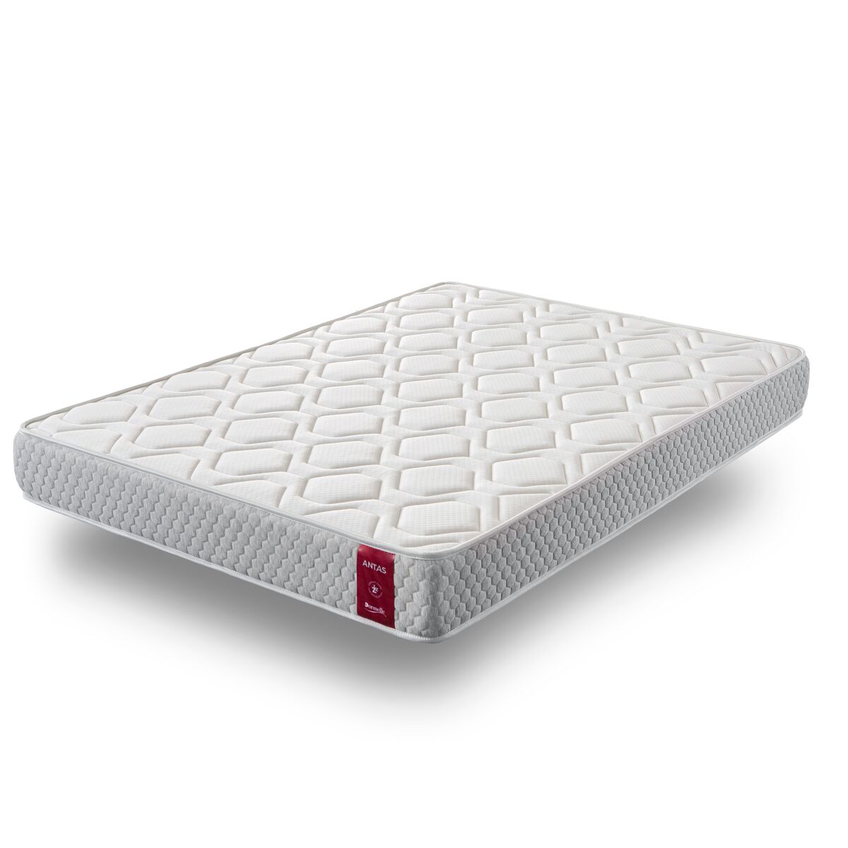 Colchão 150x180 cm antas - altura +/- 20 cm - espuma de memória de alta densidade - 100% respirável - firmeza média/alta