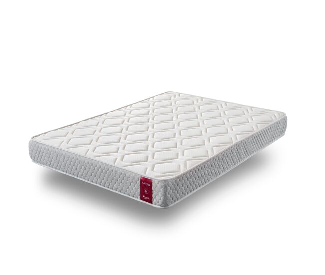 Colchão 150x180 cm antas - altura +/- 20 cm - espuma de memória de alta densidade - 100% respirável - firmeza média/alta