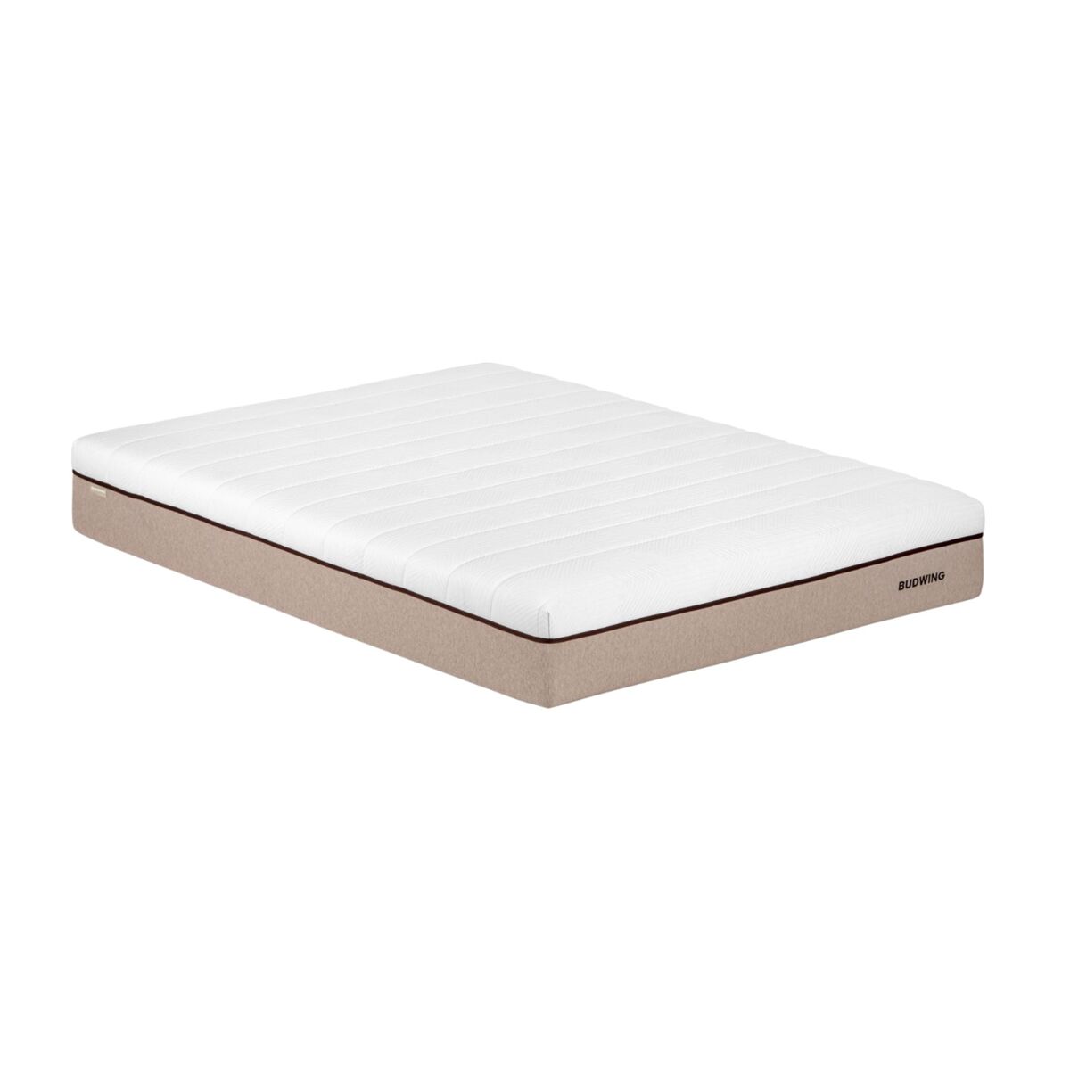 Colchão budwing biohybrid (140x190 cm - memory foam, látex e molas ensacadas)