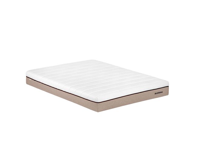 Colchão budwing hybrid max (90x200 cm - memory foam e molas ensacadas)