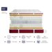 Colchão de látex e molas ensacadas SPRING LATEX PREMIUM Altura 30 CM, Látex Natural Colchão de látex e molas ensacadas SPRING LATEX PREMIUM Altura 30 CM, Látex Natural