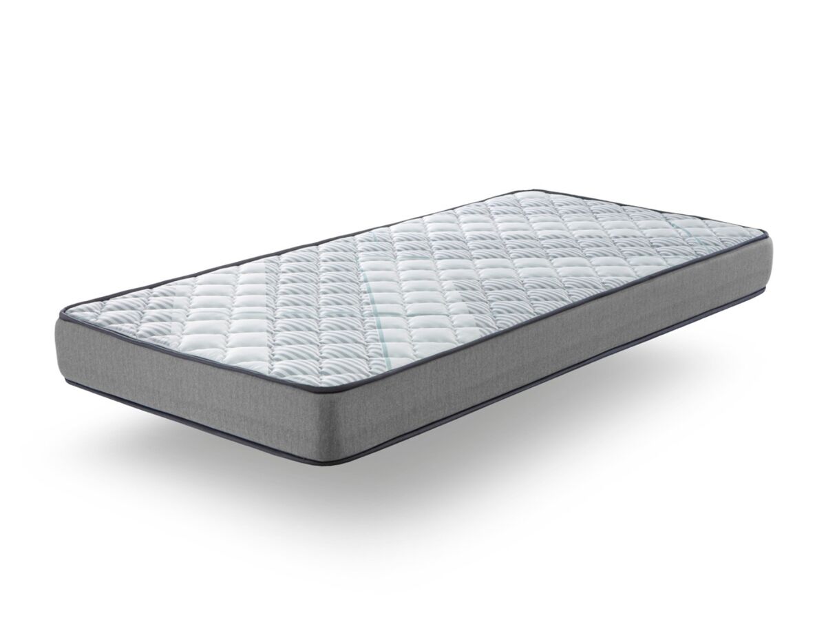 Colchão de espuma 80x200 nidra sonho altura 16 respirável e adaptável