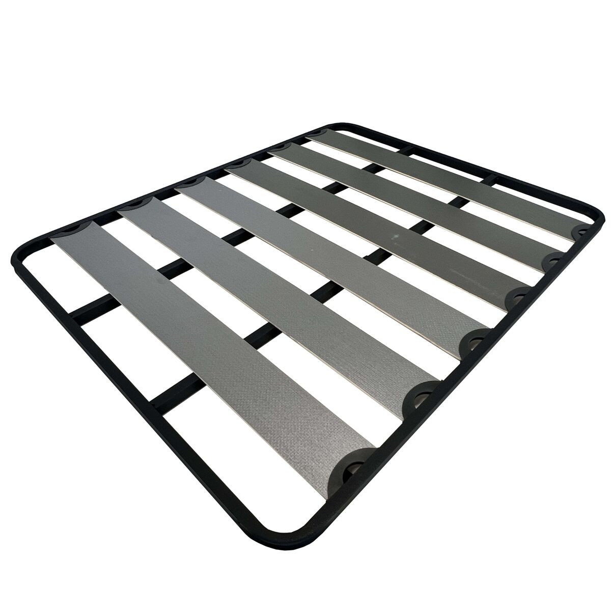 Base de cama larga, reforço central e ripas Poplar-Flex sem pernas