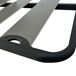 Base de cama larga, reforço central e ripas Poplar-Flex sem pernas Base de cama larga, reforço central e ripas Poplar-Flex sem pernas