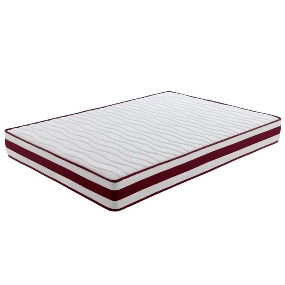 Colchão 90x200 cm viscoelástico ágata firmeza média descanso quarto altura 21 cm
