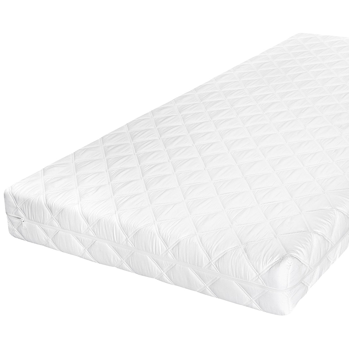 Colchão 80x180 anti-ácaros de espuma de coco 15 cm arlo blanc