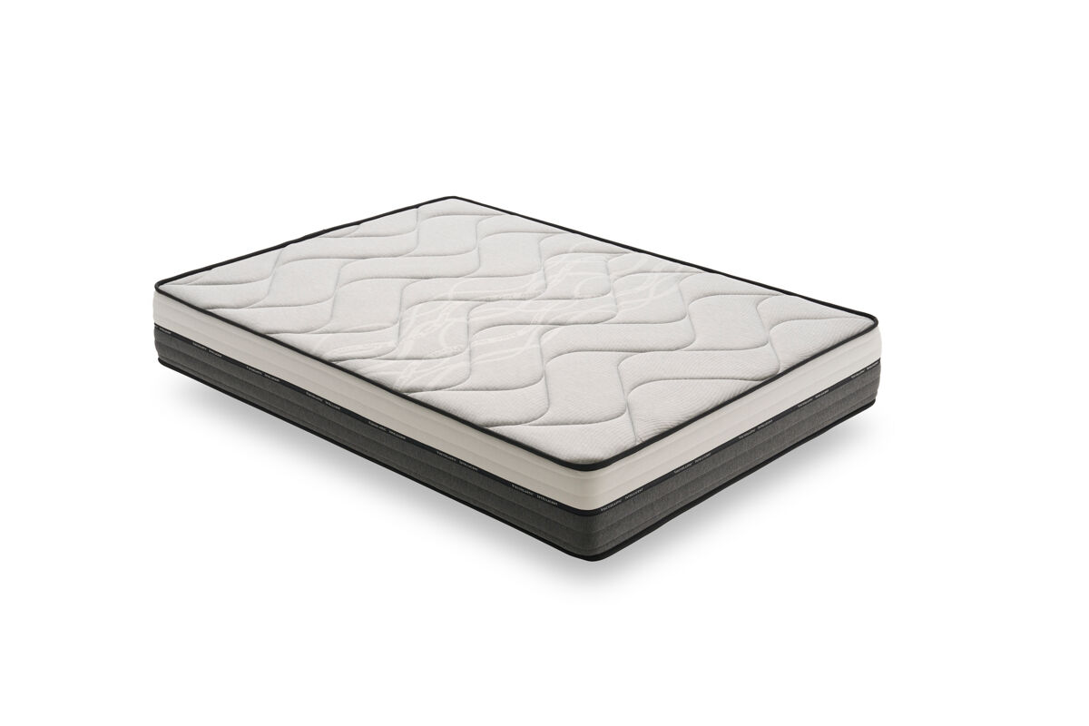 Colchão Visco Luxury Intelligent, 30 cm de altura, firmeza média-alta.