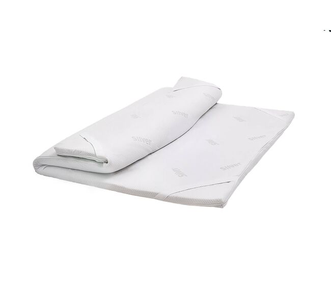 Topper de casal removível em memory foam