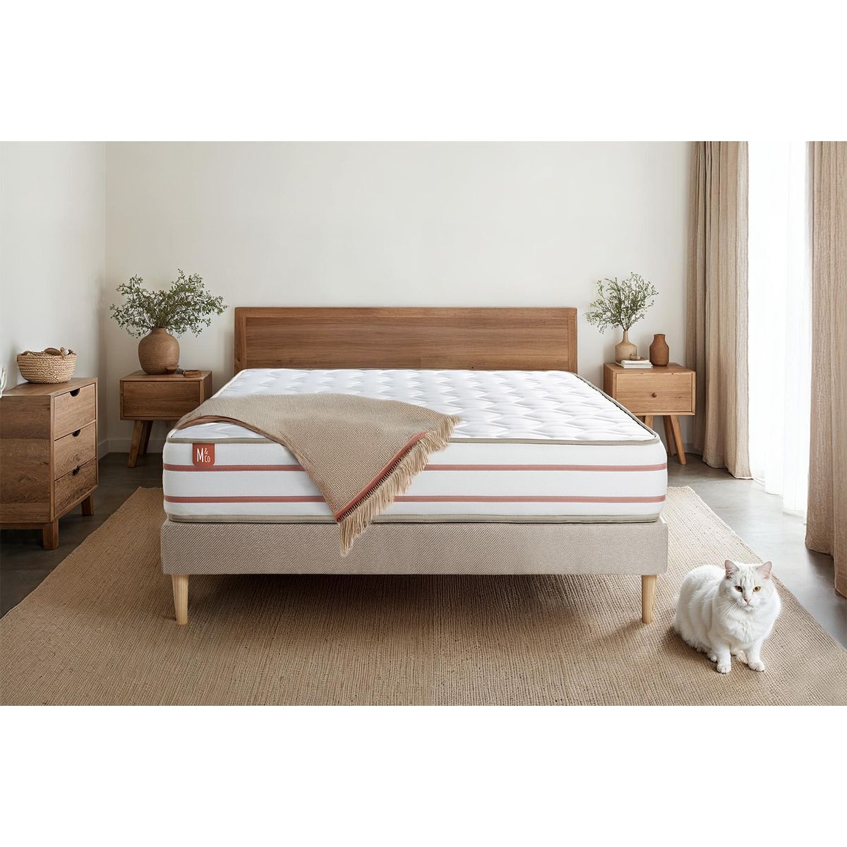 Colchão 200x200 cm memory foam - le doux