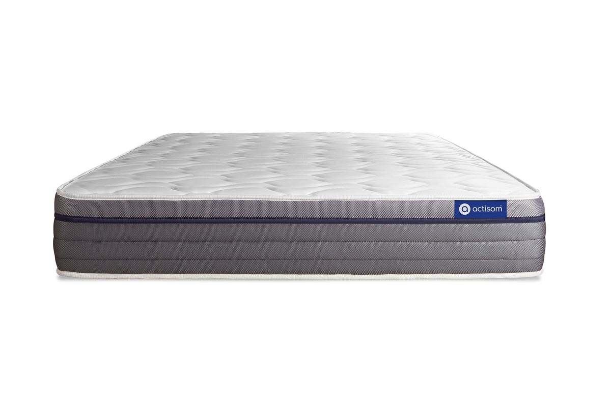 Colchão actisom actiflex zen (133x183 cm - molas ensacadas y viscoelástica- altura: 26 cm)