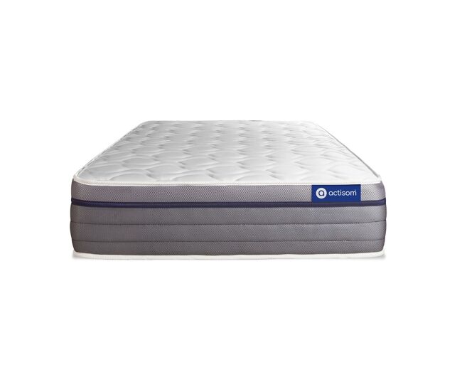 Colchão actisom actiflex zen (120x195 cm - molas ensacadas y viscoelástica- altura: 26 cm)