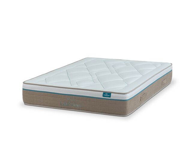 Colchão nature prime viscogel 180 x 160 cm altura 30 cm, gel viscoelástico e tencel.