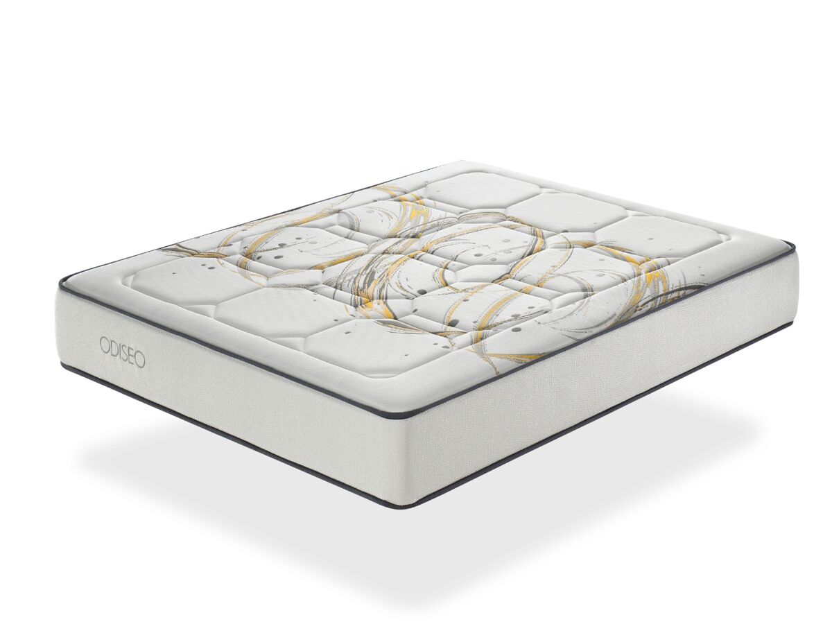 Colchão sonho odiseo latex 200x200 cm – altura 30 cm com 2 cm de látex de cada lado altura 30 respirável e adaptável