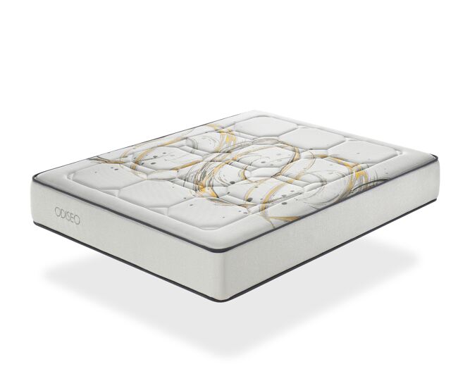 Colchão sonho odiseo latex 200x200 cm – altura 30 cm com 2 cm de látex de cada lado altura 30 respirável e adaptável