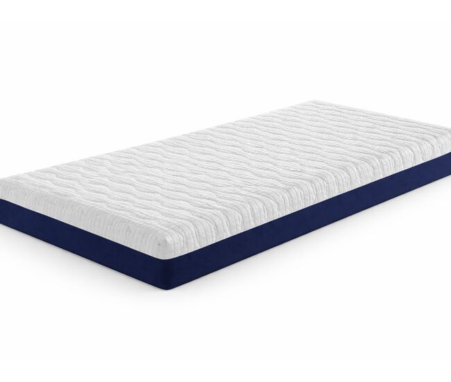 Colchão de espuma sonho bryce 105x190 cm – altura 20 cm com 3 cm de viscoelástica altura 20 respirável e adaptável