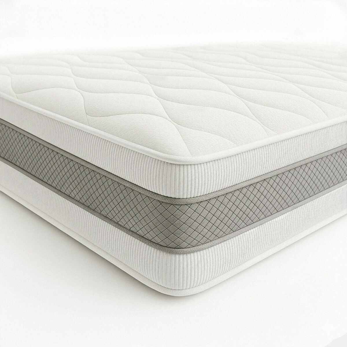 The white stone colchão 160x200 20 cm de alta firmeza | made in italy | suporte firme para recuperação muscular ideal de desportistas e pessoas ativas